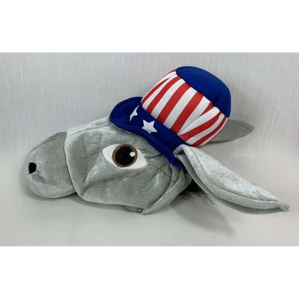 Democrat Political Party Donkey Hat Election Support Politics‎ Door Knocking